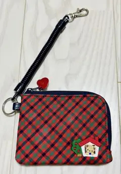 値下げ★美品★ familiar ファミリア　パスケース　定期入れ