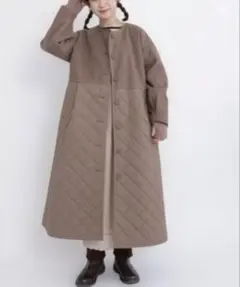 Samansa Mos2 キルト切替コート サマンサモスモス　カタログ掲載