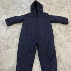 ネイビー フード付きクマ耳アウター