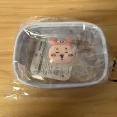 ちいかわ ぷっくりクリアミニポーチ 古本屋 カニちゃん