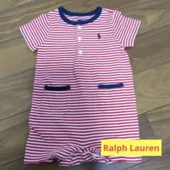 Ralph Lauren★綿100%半袖ロンパース 6M(60~70m)