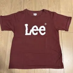 Lee ロゴプリント Tシャツ ボルドー Lサイズのサムネイル