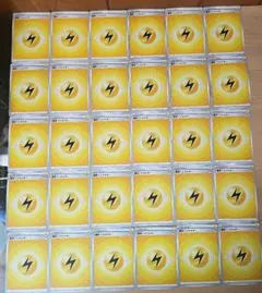 en34 基本エネルギー 雷タイプ 30枚 まとめ ポケモンカード ポケカ