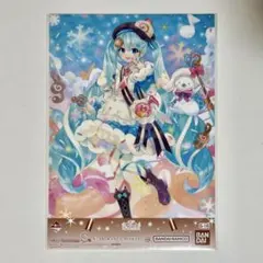 一番くじ 雪ミク S賞 ポスター 2026