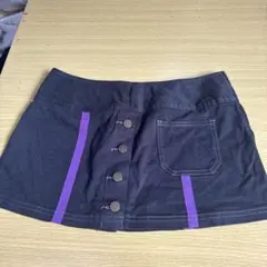黒紫のミニスカート LB-03 平成ギャル