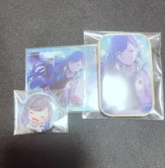 プロセカ 白石杏 スクエア缶バッジ ウエハース ミニ缶バッジ