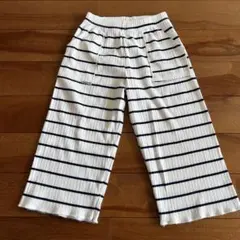 イージーパンツ　白　ネイビー