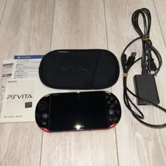 PS VITA 本体　PCH-2000 レッド/ ブラック