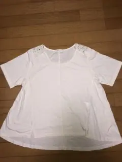 白 トップス ブラウス F