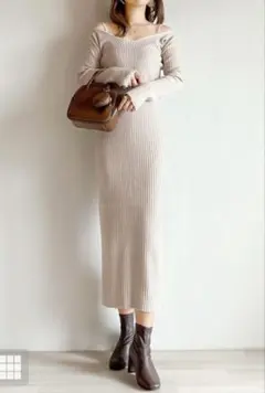 GRL【ニットワンピース】