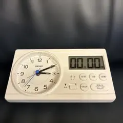 SEIKO 学習タイマー勉強用置時計 KR521W