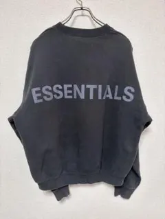【正規品】ESSENTIALS FEAR OF GOD ブラック スウェット