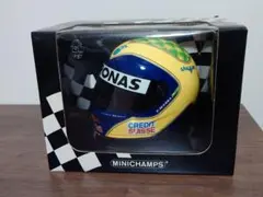 希少 マルボロ仕様 ビッグスケールF1コレクション サロ 1/5 ヘルメット