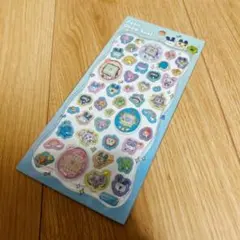 プチドロップシール カラフルキャラクター