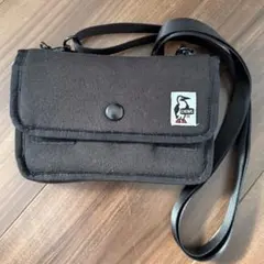Chums チャムス　ショルダーバッグ ブラック