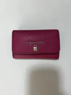 MICHAEL KORS 名刺入れ カードケース ピンクのサムネイル