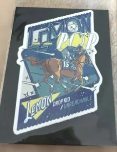 競走馬　レモンポップ　ステッカー