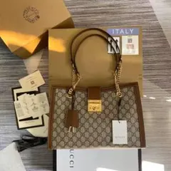 GUCCI GGスプリーム キャンバス トートバッグ
