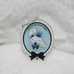 \タイムセール！/シナモロール カスタムアクリルチャーム ブラックリボン