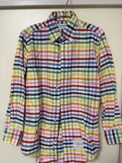 THOM BROWNE トムブラウン 長袖シャツ レインボーカラーのサムネイル