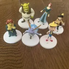 シュレック2オリジナルフィギュア6体