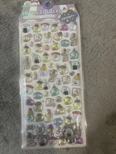 オバケーヌ　ドロップシール　3D 立体　　1枚　海外製品