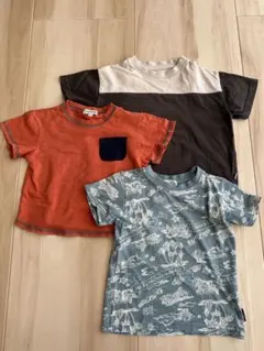 子供用Tシャツ3枚セットサイズ100cmタグに名前記載なし