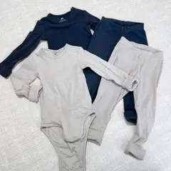 h&m ボディスーツ　パジャマ　インナー　セットアップ