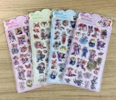 きゅんポップシール ズートピア 3D 4枚セット ディズニー 空気シール