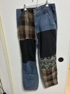 ELRODEO パッチワーク デニムパンツ 新品タグ付き