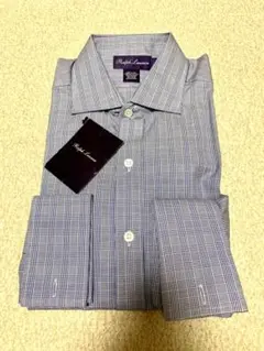 ラルフローレンパープルのドレスシャツ 首39cm
