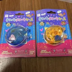 たまごっち オスっちメスっちケース シールつき　青　オレンジ　橙　ブルーのサムネイル
