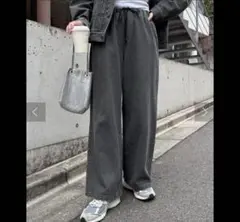 【UNISEX】 「GEVACO/ゲバコ」10ozワイドデニムイージーパンツ