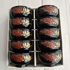 会津塗　漆器椀10個セット