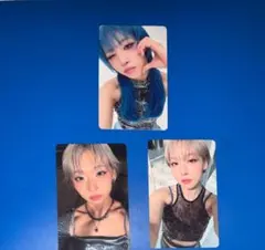 トレカ　3枚　HANA　Blue Jeans初回盤 A、B　通常盤　ジス