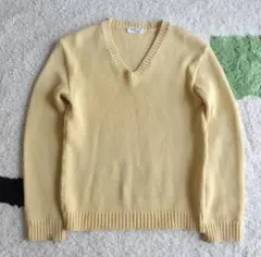 Agnes b Vneck Sweater Made in Franceのサムネイル