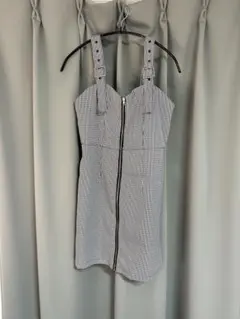 evelyn ジャンパースカート ワンピース チェック