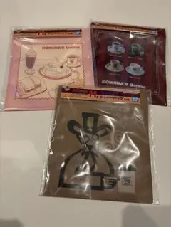 【最安値※早い者勝ち/即購入OK】コメダ珈琲 一番くじ H賞 ジッパーバッグ3種