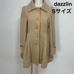 dazzlin ダズリン Aコート ドーリーコート フレアコート ベージュ S