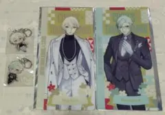 【髭切、膝丸】刀剣乱舞 ココス クリアファイル アニカフェ キーホルダー