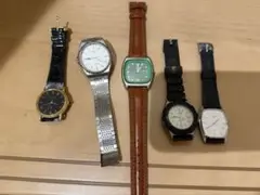 時計　5本