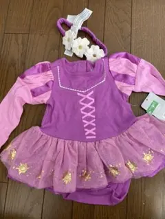 新品　ディズニー　ラプンツェル　ベビー　ロンパース　ドレス　日本未発売　香港