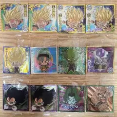 ドラゴンボール超戦士シールウエハース超 激突の戦士たち 12枚セット