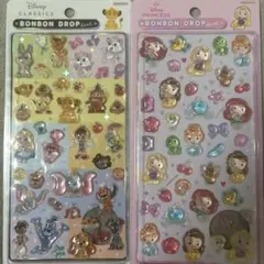 正規品 ボンボンドロップシール ディズニー クラシック プリンセス