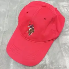 U.S. POLO ASSN. レッドキャップ