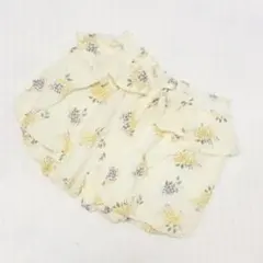 【新品・未使用】teteatete 花柄かぼちゃパンツ　95