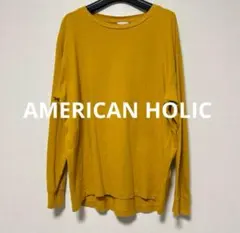 アメリカンホリック コクーンカットプル オーバー レディースロンT