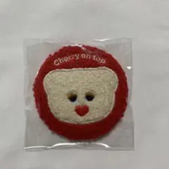 Cherry on top ボア缶バッジ キーホルダー