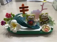 沖縄で購入した、シーサーの置物