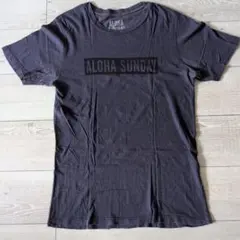ALOHA SUNDAY Tシャツ ネイビー Sサイズのサムネイル